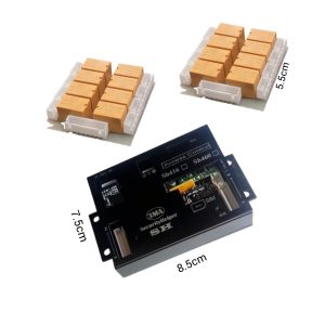 کنترل 16 رله با تگ و کارت مبتنی بر SH416