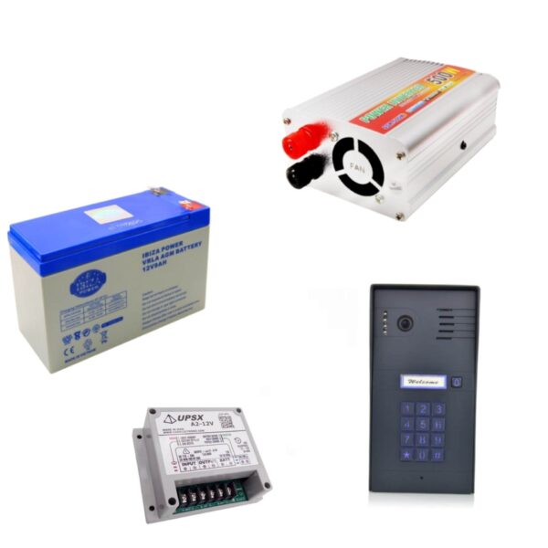 Ups آیفون تصویری ( سیماران ، الکتروپیک ، ، تکنما ، تابا ، آلدو و ... ) با شارژ اتوماتیک