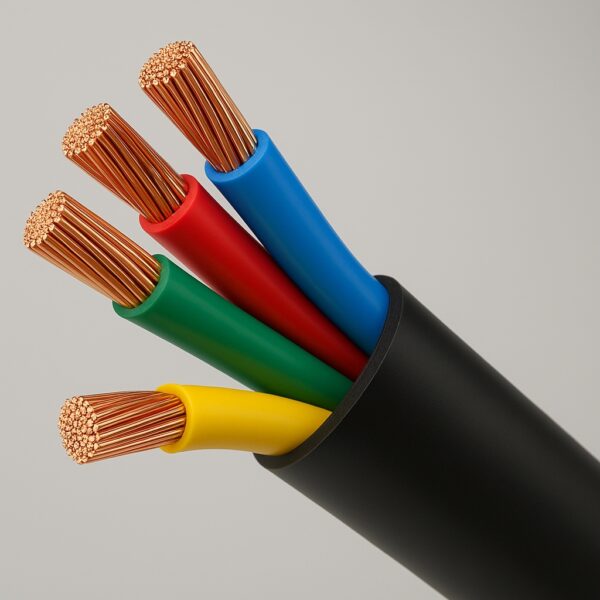 کابل چهار سیم مرغوب ( مخصوص آنتن uhf )