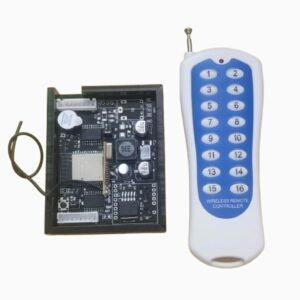 ریموت کنترل 16 کانال 315 Mhz و 433Mhz ( ولتاژ ۶ تا ۳۰ ولت)