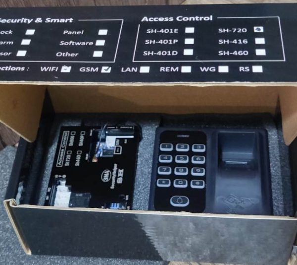 اکسس کنترل اثر انگشت sh800f دارای ۹ خروجی vip